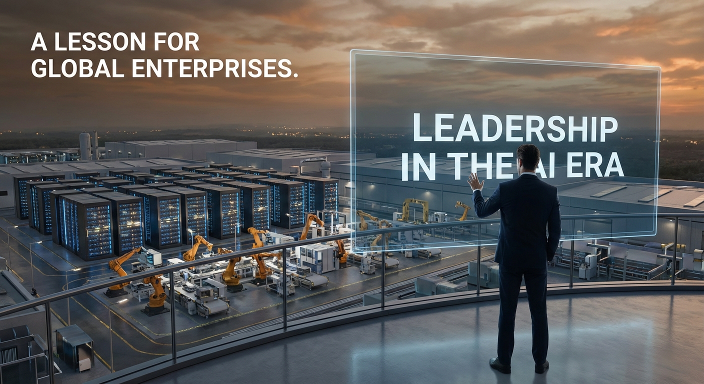A Necessidade de Liderança Forte na Era das Gigafábricas de IA: Uma Lição para Empresas Globais