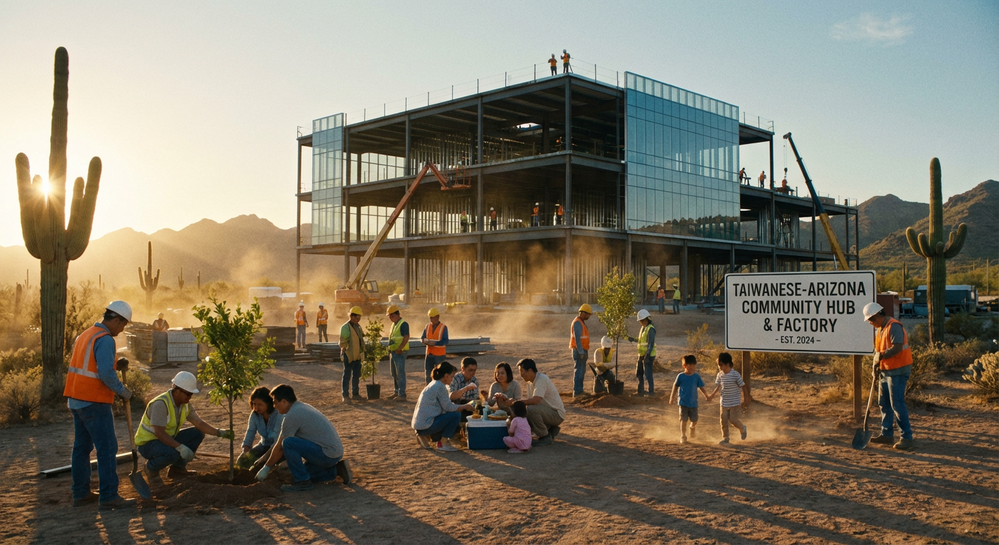 Á Sombra do Deserto do Arizona, a Revolução da IA e as Gigafactories Transformam o Futuro Económico