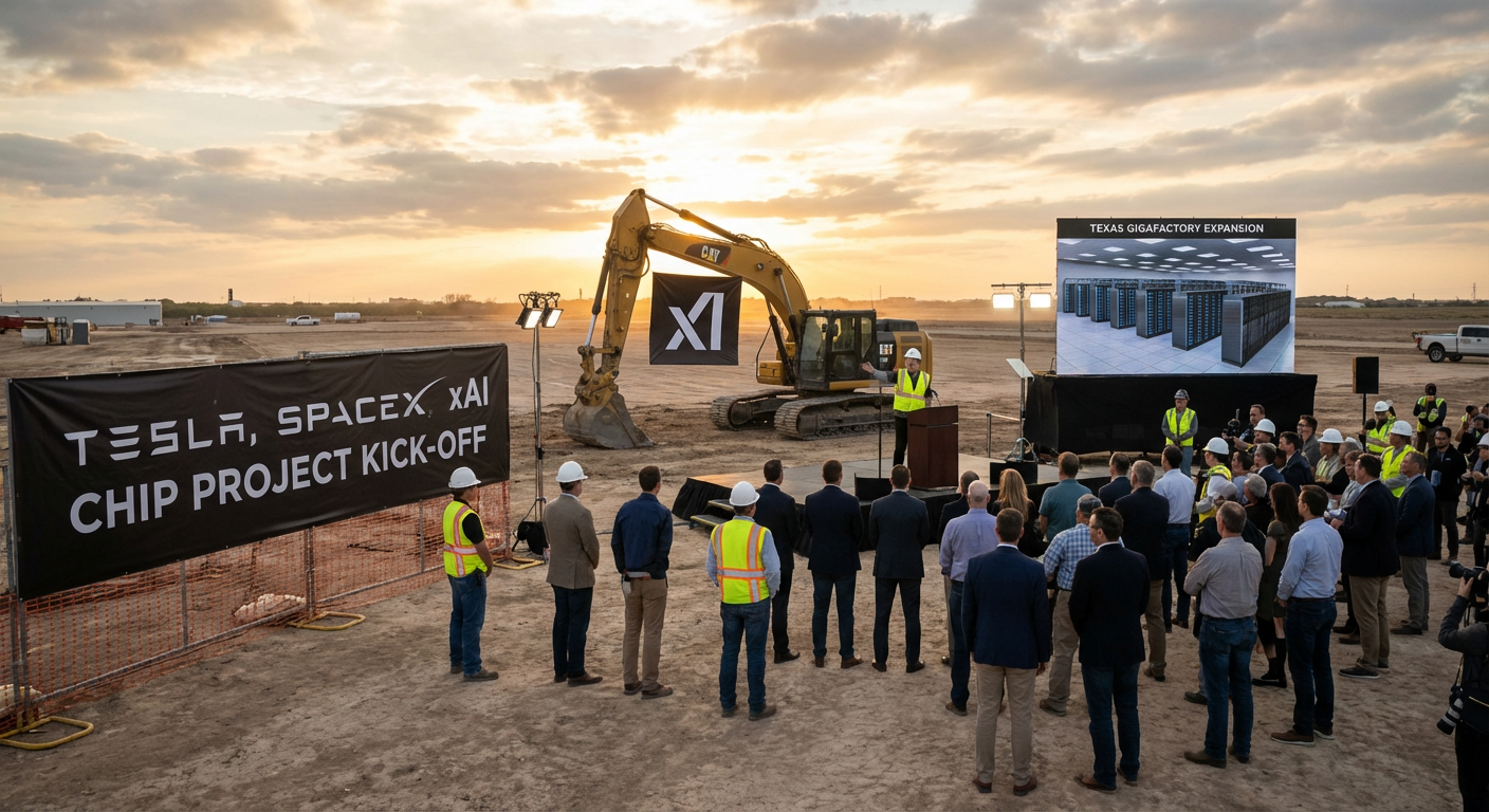 Terafab: A Visão Estratégica de Musk para Dominar a Fabricação de Chips de IA