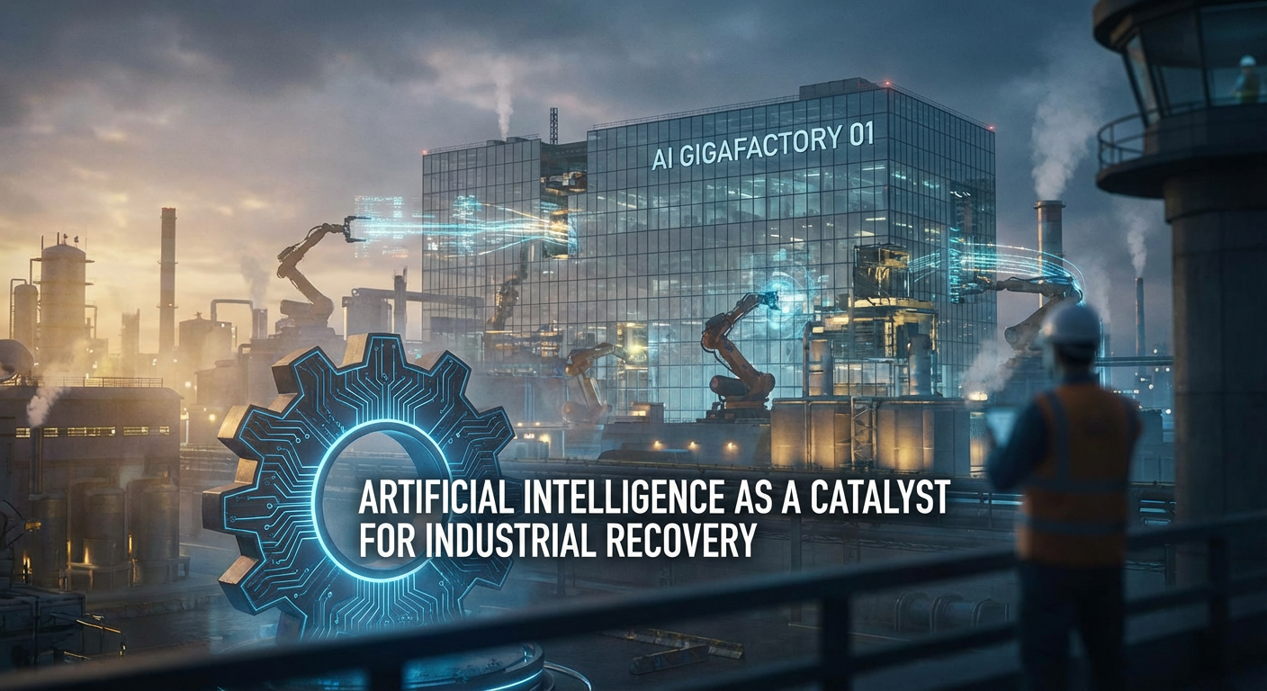 A Inteligência Artificial como Catalisador da Recuperação Industrial: Por Que as Gigafactories de IA São o Futuro